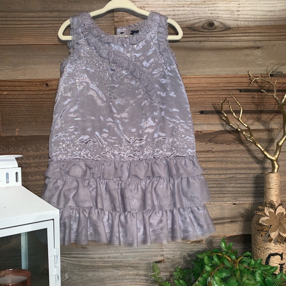 Champagne baby Gap holiday/Christmas dress size 3T - Picture 1 of 4